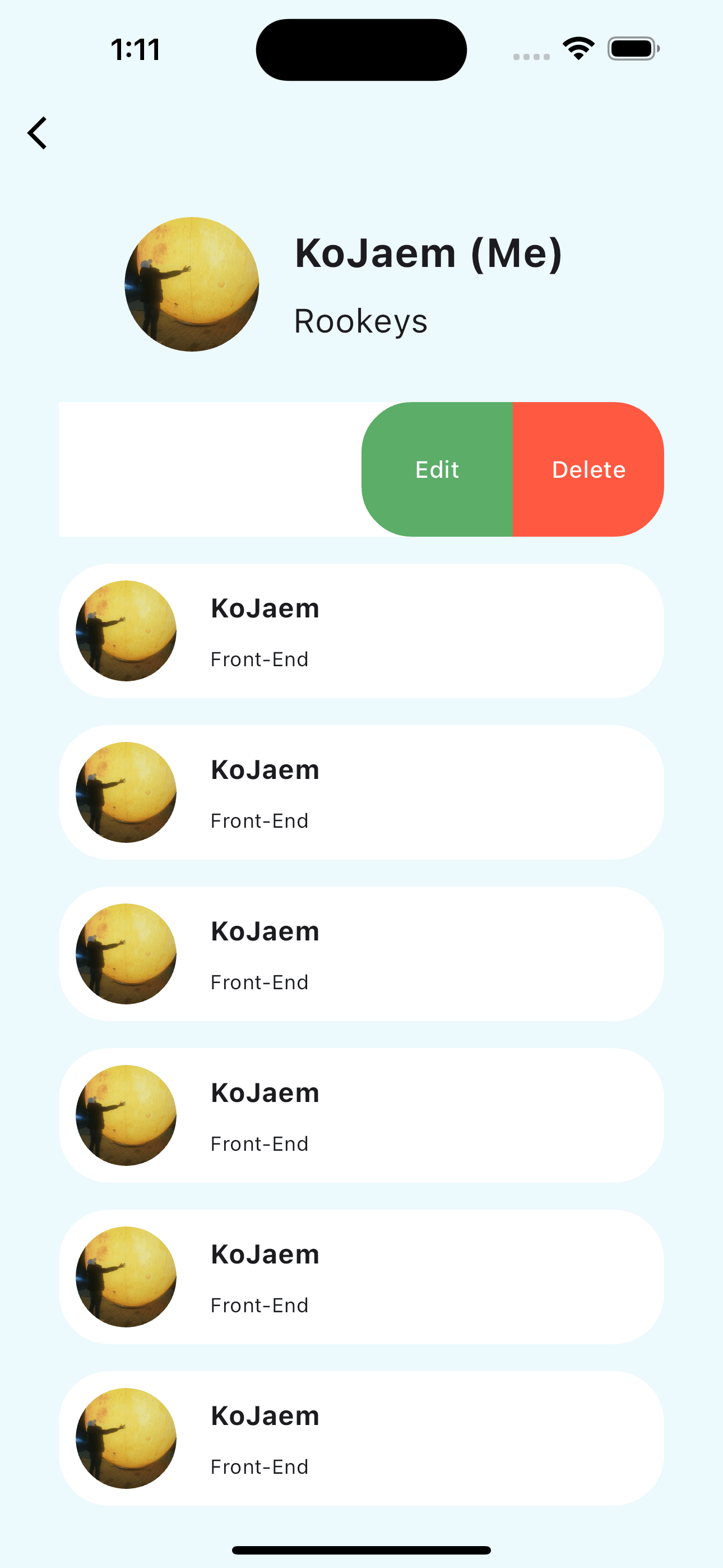 Flutter 일정관리 앱