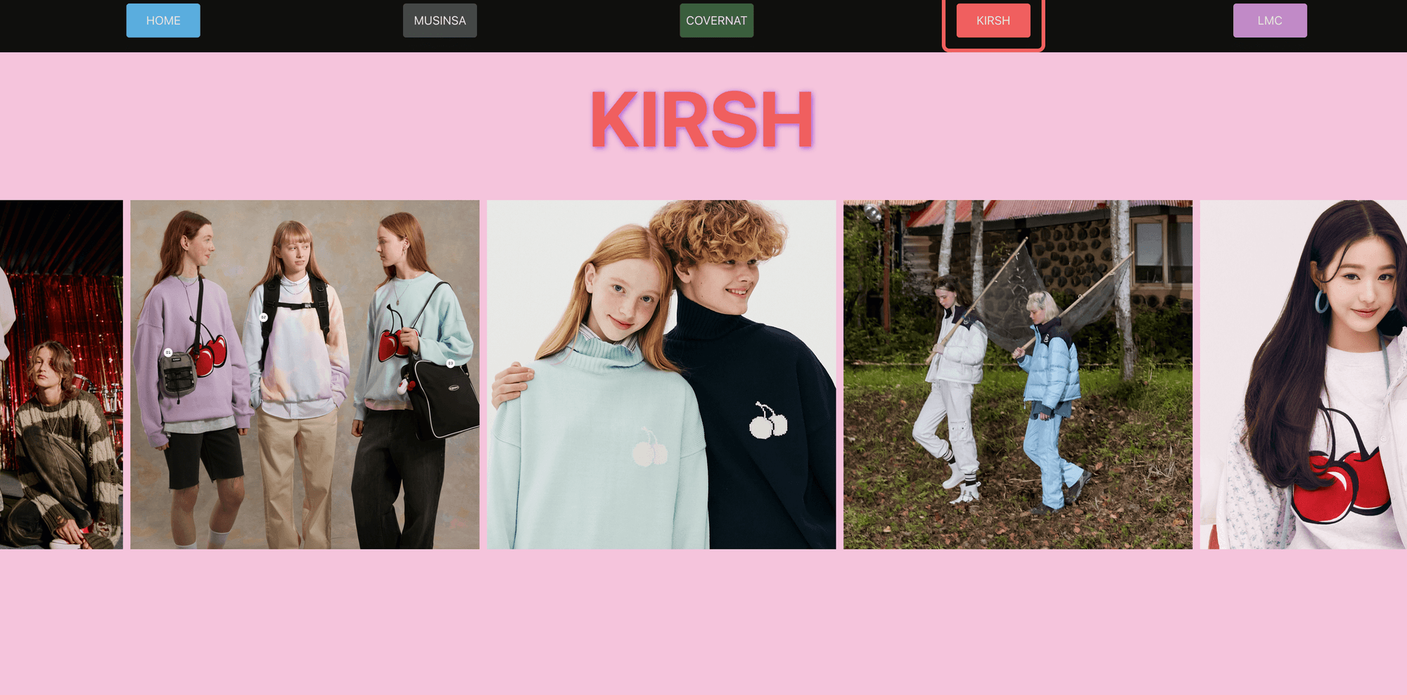 Interactive Fashion Exhibition